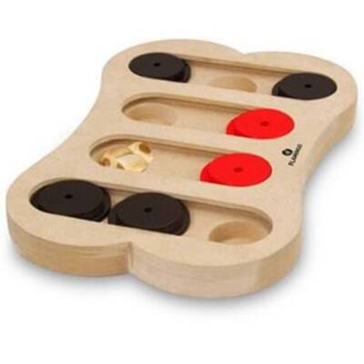 FLAMINGO Toy Brain train Apollo Bone Light brown 30x20cm
