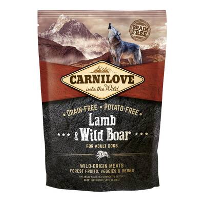 CARNILOVE Dog Adult Lamb & Wild Boar 1.5kg