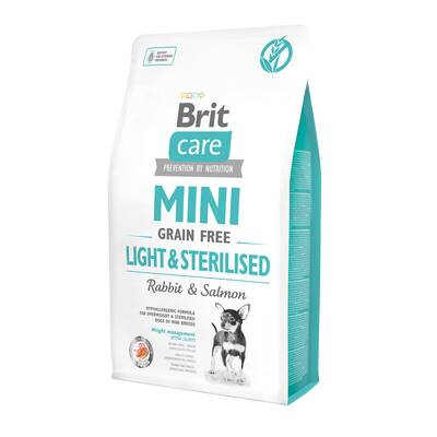 BRIT Care Dog Mini Light&Sterilised GF 2kg