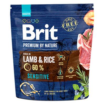 BRIT By Nature Dog Sensitive Lamb 1kg