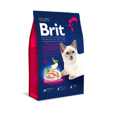 BRIT Premium By Nature Cat Sterilized Chicken 1.5kg
