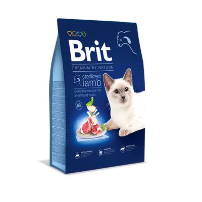 BRIT Premium By Nature Cat Sterilized Lamb 1.5kg