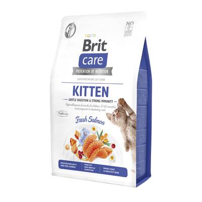 Brit Care Cat GF Kitten Salmon 7kg