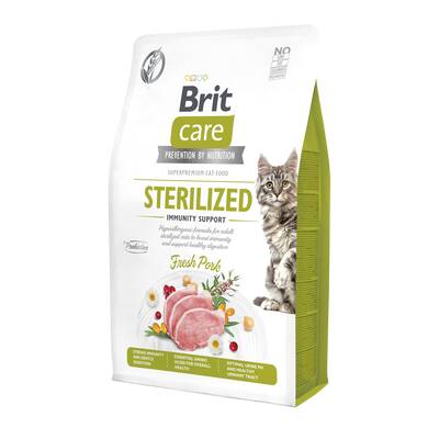 BRIT Care Cat Sterilized Immunity Support GF 2kg