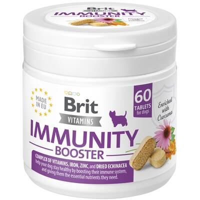 Brit Vitamins Tabs Immunity Booster 120g