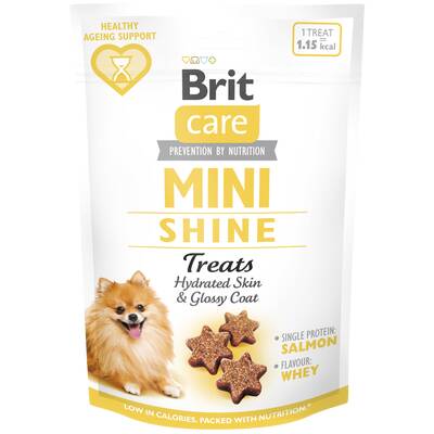 Brit Care Mini Dog Treats Shine 50gr