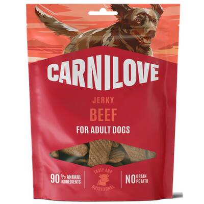 CARNILOVE Dog Snack Jerky Beef Fillet 100g