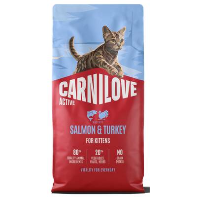 CARNILOVE Active Salmon & Turkey for Kittens 6kg