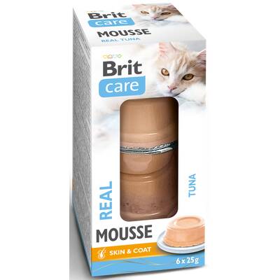 BRIT Care Cat Real Mousse Tuna 6x25g