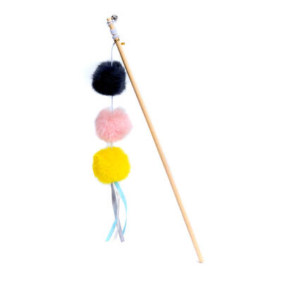 FREECAT 3 Colored Balls Wand 45cm