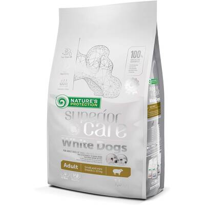 NATURE'S PROTECTION White Dog Lamb Adult 1.5kg