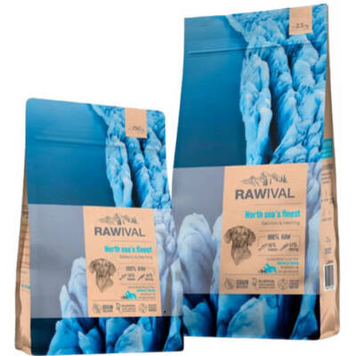 RAWIVAL Dog North Sea's Finest Adult Medium/Large 2.5kg