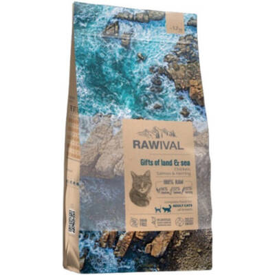 RAWIVAL Cat Gifts Of Land & Sea Adult 1.7kg