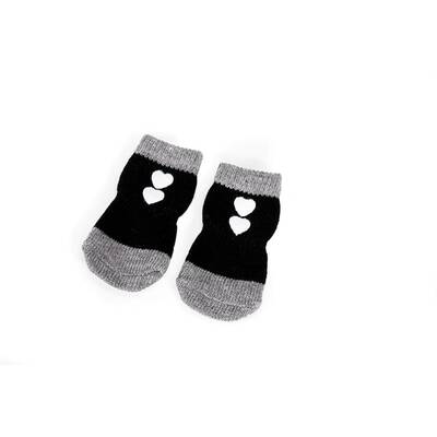 CAMON Pet Socks Black-S