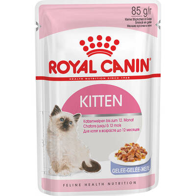 ROYAL CANIN Kitten Jelly 85gr 3+1 Δώρο