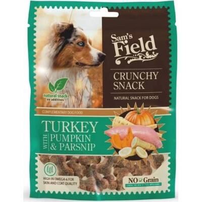 SAM'S FIELD Dog Crunchy Snack Turkey 200gr