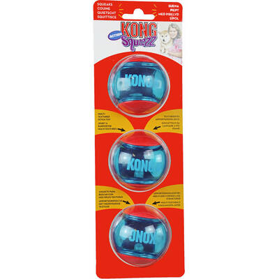 KONG Squeezz Action Red M