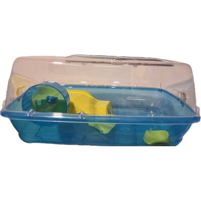 Pet Camelot Κλουβί Χάμστερ Μπλέ 57x40x25cm