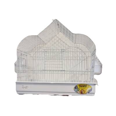 Κλουβί Λουξ Στέμμα Λευκό 38x24x36cm