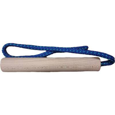 Ξύλινος Κύλινδρος Δαγκώματος Μπλέ