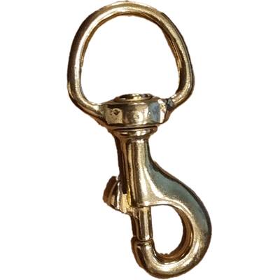 SCHWEIKERT Κλίπ Λουριού-Για Σαμαράκι Χρυσό 9cm