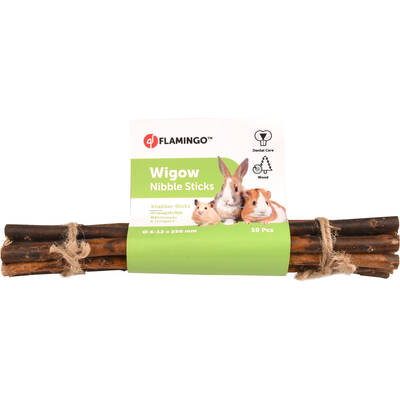 FLAMINGO Nibble wood Wigow Gnawing stick 0,6-1,2CM 10PCS