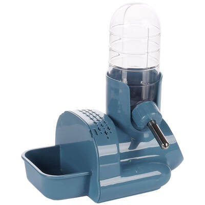 FLAMINGO Drinking Bottle And Feeding Bowl Hamtaro Blue 124 mL