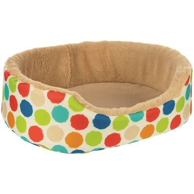 FLAMINGO Basket Fizi Oval Multicolour 36x28x11cm