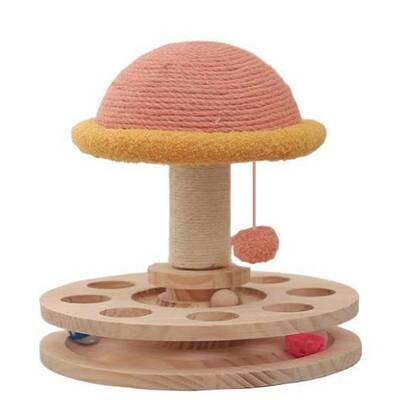 DENIKPETS Ονυχοδρόμιο Μανιτάρι Ρόζ 32*30cm