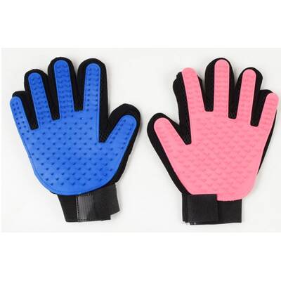 DENIKPETS Γάντι Βούρτσα Ρόζ EF8