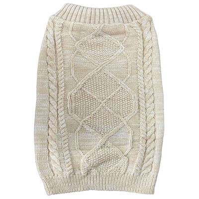 Pet Camelot Dog's Sweater Μπεζ Large