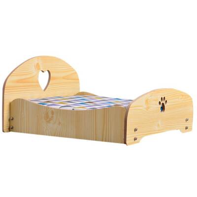 Ξύλινο Κρεβάτι Καρδιά L 68cm