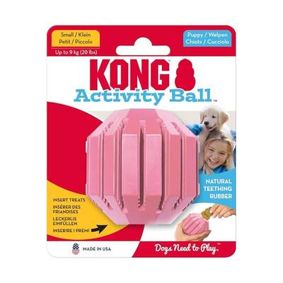 KONG Puppy Pink Activity Ball S