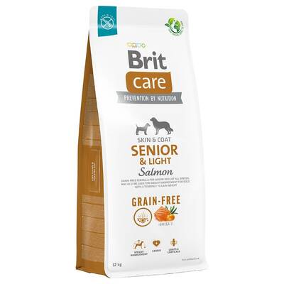 BRIT Care Dog Senior&Light Salmon GF 12kg