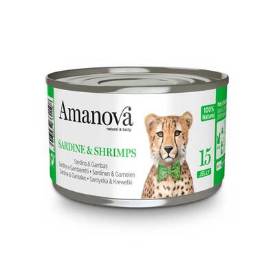 AMANOVA Sardines&Shrimps Jelly 70gr