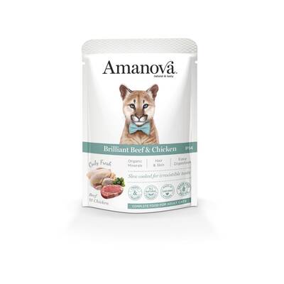 AMANOVA Sterilized Beef&Chicken 85gr