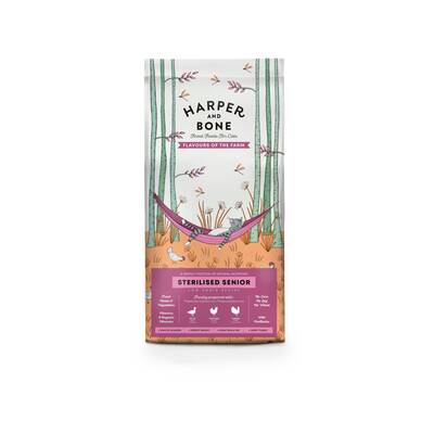 HARPER&BONES Senior Sterilised Flavours Farm 2kg