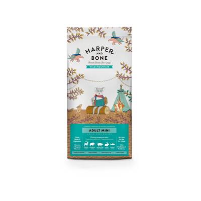 HARPER&BONES Adult Mini Wild Mountain 2kg