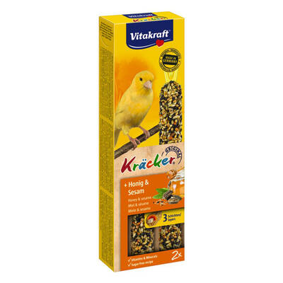 VITAKRAFT Kracker Duo Canaries Honey&Sesame 2pcs
