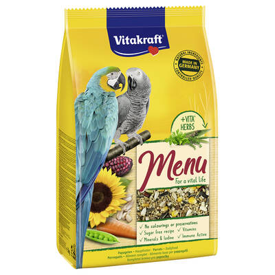 VITAKRAFT Menu Basic Big Parrot 1kg