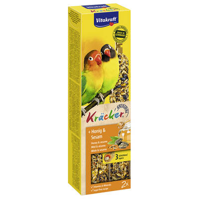 VITAKRAFT Kracker Duo Medium Parrots Honey&Sesame 2pcs