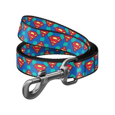 WAUDOG Naylon Dog Leash Superman Metal Fastex 15mmx122cm