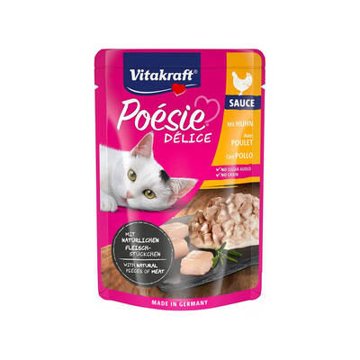 VITAKRAFT Poesie DeliGelle Chicken Fillet 85gr