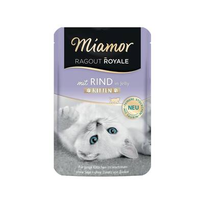 MIAMOR Ragout Royale Kitten Beef Jelly 100gr