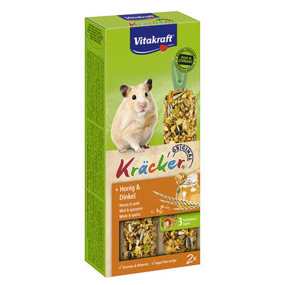 VITAKRAFT Kracker Duo Hamster Honey 2pcs