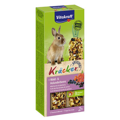 VITAKRAFT Kracker Duo Rabbit Wild Fruit 2pcs