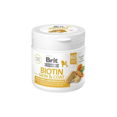 Brit Vitamins Biotin Skin & Coat Care 120g