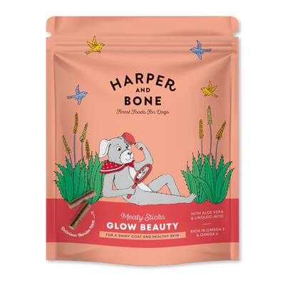 HARPER & BONE Dogs Meaty Sticks Glow Beauty (Skin & Hair) 75gr