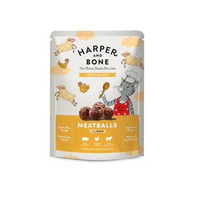 HARPER & BONE Cat Meatballs Fresh Market 85gr