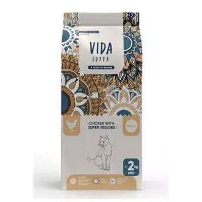 VIDA SUPER Cat Chicken With Veggies Adult 2kg